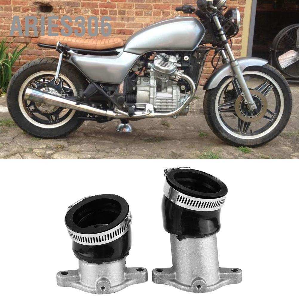 aries306-ท่อร่วมไอดีคาร์บูเรเตอร์-อะลูมิเนียม-สําหรับ-honda-cx500-1978-1982-2-ชิ้น