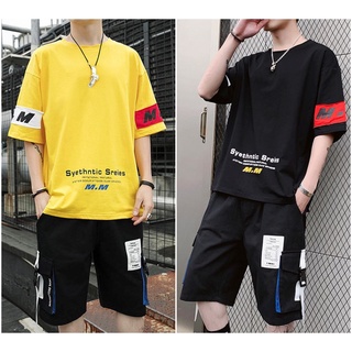 ชุดเด็กน่ารัก ชุดเด็กโต ชุดฮิปฮอปเด็ก เสื้อยืดแขนสั้น พร้อมกางเกง