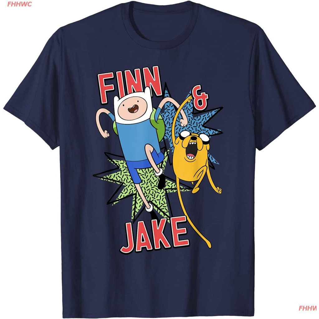 เสื้อยืดแขนสั้น-คอกลม-ผ้าฝ้ายแท้-พิมพ์ลายการ์ตูน-adventure-time-adventure-time-adventure-time-adventure-time-adventuren