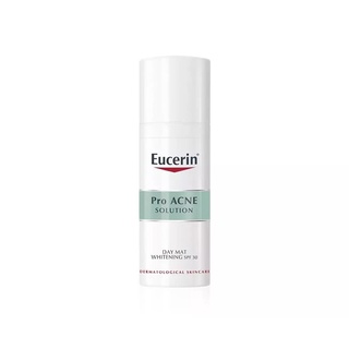 SALE ยูเซอรินขาวใส ครีมบำรุงผิวหน้า กระจ่างใส คุมมัน Eucerin pro acne solution day mat ยูเซอรินเซรั่ม