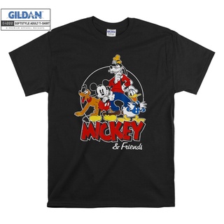 เสื้อผ้าผชGildan เสื้อยืด โอเวอร์ไซซ์ พิมพ์ลาย Disney Characters Mickey Mouse สําหรับเด็ก Unisex 7085S-5XL