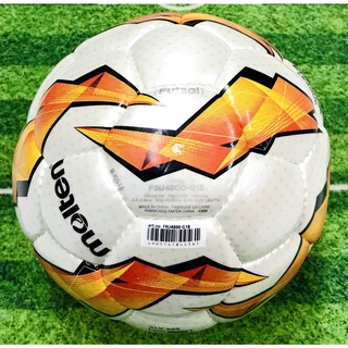 MOLTEN ลูกฟุตซอลมอลเท่น ชนิดแข่งขันนานาชาติ รุ่น F9U4800 ✅ลดราคาพิเศษ จำนวนจำกัด +แถมฟรี : ตาข่ายใส่บอล และเข็มสูบลมบอล