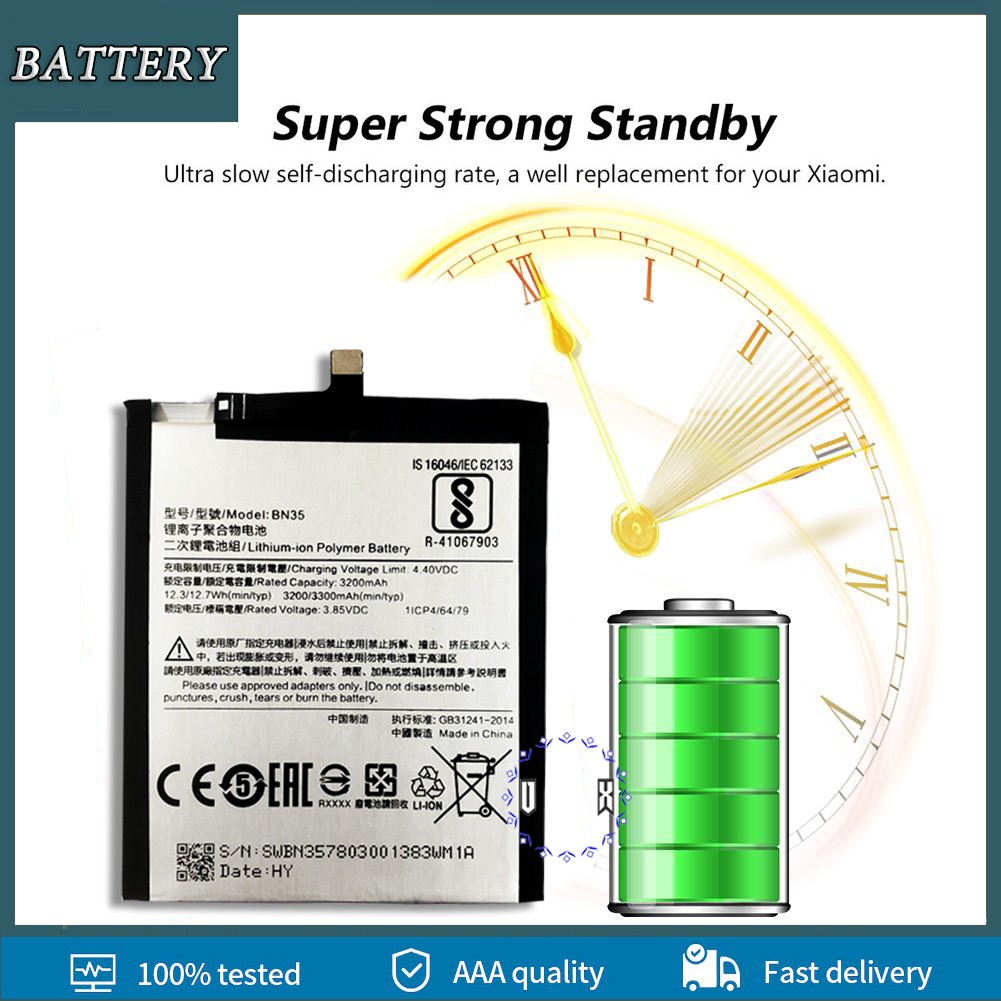 แบตเตอรี่-xiaomi-redmi-5-bn35-รับประกันนาน-6เดือน-แบต-redmi-5-แบตเตอรี่-battery-xiaomi-bn35