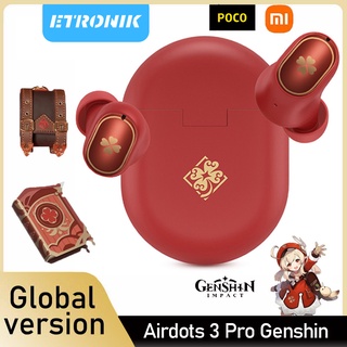 สินค้า ETRONIK อย่างเป็นทางการ Genshin Impact Xiaomi Klee Original Redmi Airdots 3 Pro หูฟังบลูทูธ POCO Buds Pro หูฟังชุดหูฟังพร้อมไมโครโฟนความล่าช้าต่ำ