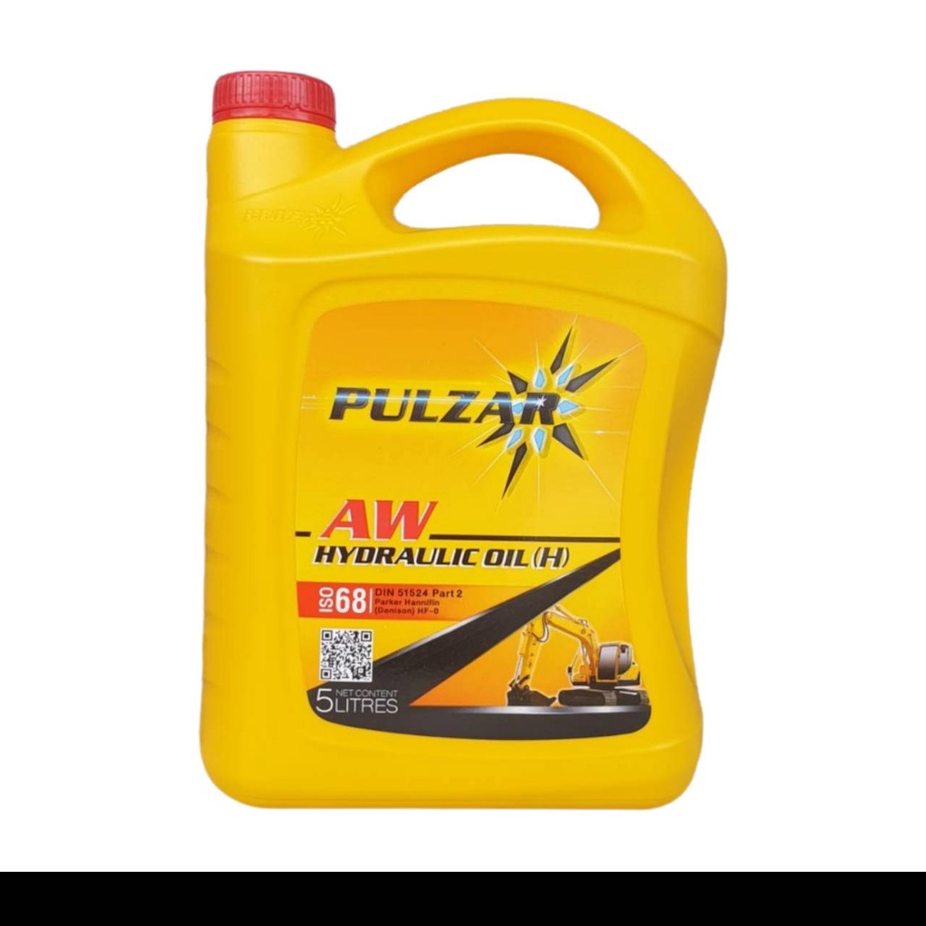 น้ำมันไฮดรอลิค-pulzar-aw-hydraulic-iso-68-ขนาด-5-ลิตร