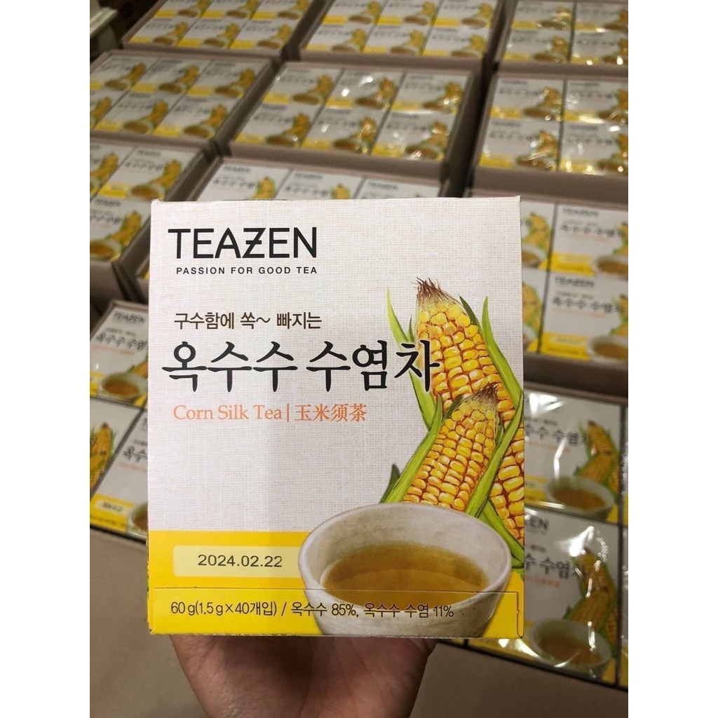 ชาไหมข้าวโพด-teazen-corn-silk-tea-1-กล่อง-มี-40-ซอง-ขับโซเดียม-ลดบวม