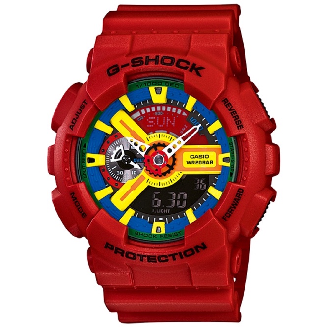 Casio G-Shock GA-110AC-7,GA-110FC-1,GA-110FC-2,GA-110HC-6,GA-110CS
