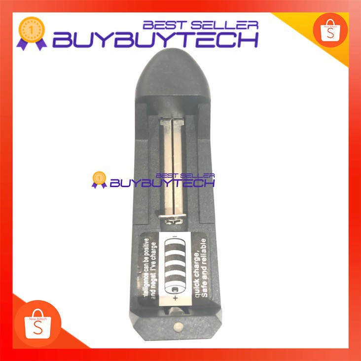 buybuytech-9900mah-ถ่านชาร์จ-แท่นชาร์ต-ถ่านชาร์ต-18650-ultrafire-3-7v-9900mah-เเท่นชาร์จ-usb