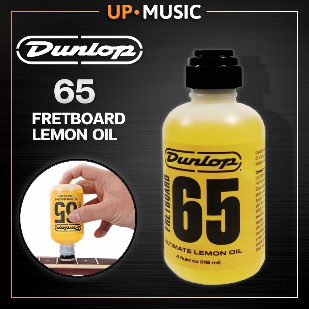 Dunlop น้ำยาทำความสะอาดเฟร็ตกีตาร์ รุ่น 65 Ultimate Lemon Oil Shopee
