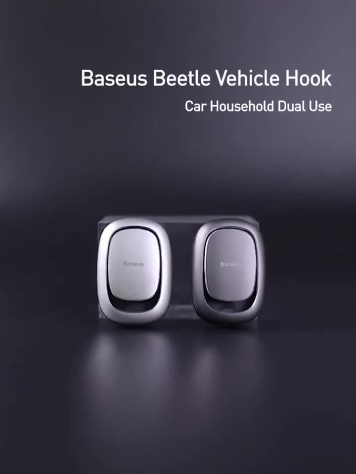 พร้อมส่ง-baseus-ตะขอ-hooks-ตะขอติดพนัง-ตะขอแปะพนัง-ตะขอแขวน-ที่แขวนของ-ที่แขวนปลั๊กไฟ-ที่ห้อยกุญแจ-ราคาต่อ2อัน