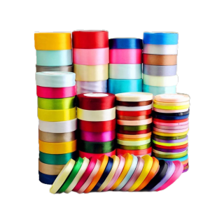 โปรโมชั่น : สุดคุ้ม ริบบิ้น ผ้าซาติน หน้ากว้าง 2 CM.0.79 นิ้ว20mm ยาว 22 m ริบบิ้นทำโบว์ ของขวัญ ตกแต่ง พร้อมส่ง มีเก็บปลายทาง