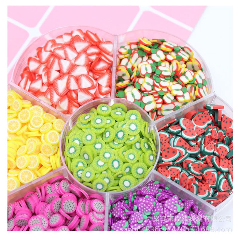 de-assorted-fruit-slices-90g-fimo-wheel-slime-acessories-slime-polymer-clay-art-kit-maker