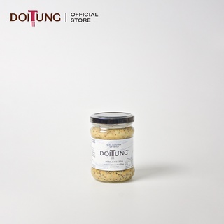 DoiTung แมคคาเดเมียบดผสมงาขี้ม้อน (ตราดอยตุง) Macadamia Spread with Perilla Seeds (DoiTung Brand)