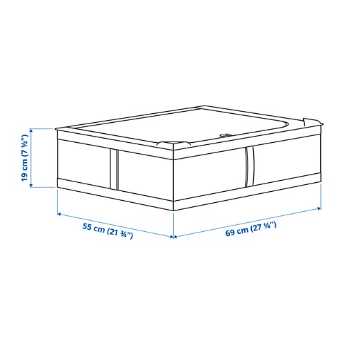 ทักแชทเช็คของก่อนสั่งซื้อ-กล่องผ้า-สำหรับ-เก็บของ-ใต้เตียง-69x55x19-กล่องจัดระเบียบ-ถุงเก็บผ้านวม