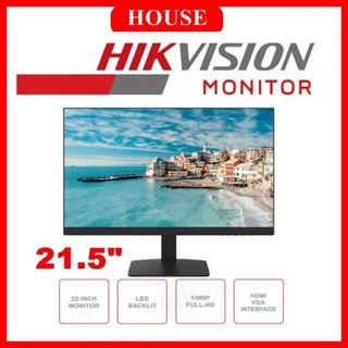Hikvision Monitor DS-D5022FN-C 21.5 inch FHD Borderless Monitor รับประกันศูนย์ไทย 3 ปี
