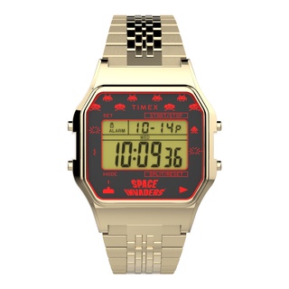 Timex T80 TW2V30100 Special Projects นาฬิกาข้อมือ Unisex สายสแตนเลส Gold-Tone