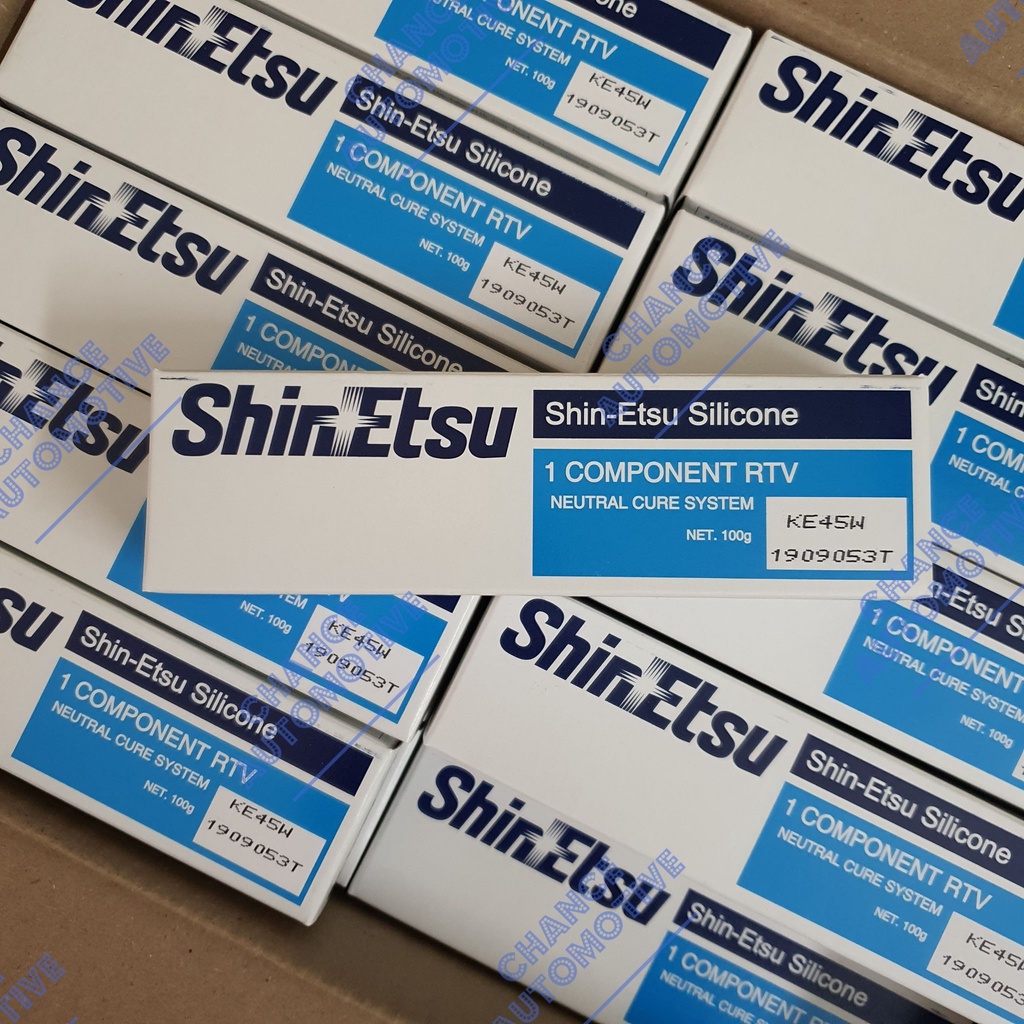 shinetsu-กาวทาประเก็น-กาวประกอบเครื่อง-shin-etsu-สีขาว-แท้100-ke45w-กาวทาปะเก็น-100g