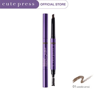 ภาพหน้าปกสินค้าCUTE PRESS ดินสอเขียนคิ้ว JET SET PROFESSIONAL WATERPROOF EYEBROW PENCIL ที่เกี่ยวข้อง