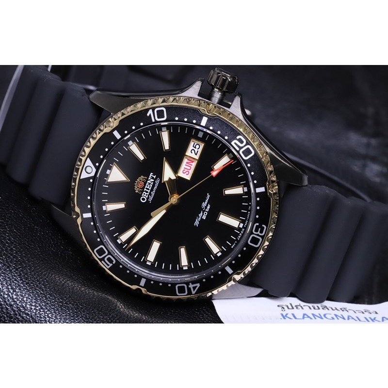 Orient mako clearance 3 black gold