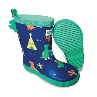 Penny รองเท้าบูท Scallan Design Gumboots Tall Dino Rock