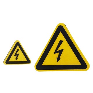 ภาพหน้าปกสินค้าROX❥Warning Sticker Adhesive Labels Electrical Shock Hazard Danger Notice Safety ที่เกี่ยวข้อง