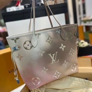 กระเป๋าแบรนด์เนม Louis Vuitton NEVERFULL In Pastel color  สีสวยมาก