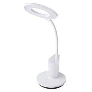 Reading lamp DESK LAMP LED LA-R578-WH CARINI ABS MODERN WHITE The lamp Light bulb โคมไฟอ่านหนังสือ ไฟอ่านหนังสือ LED LA-