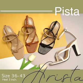 Arista ( 🇹🇭 Ready to ship) รองเท้าส้นสูง แบบเก๋ สไตล์เกาหลี รุ่น Pista ( ART-016 )