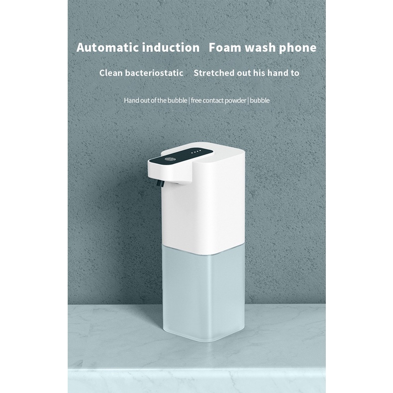 usb-soap-dispenser-400ml-ตู้ทำสบู่อัตโนมัติ-ห้องน้ำห้องครัวตู้ทำสบู่โฟม