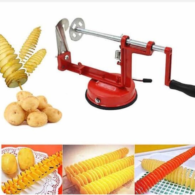 spiral-potato-slicer-เครื่องปั่นมันฝรั่งเกลียวตั้งโต๊ะ