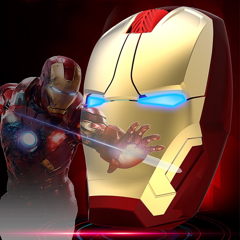 iron-man-เมาส์ไร้สาย-2-4g-wireless-mouse-2400-dpi-silent-ปิดการเล่นเกมไร้สายพร้อมตัวรับสัญญาณ-usb-สำหรับแล็ปท็อปพีซี