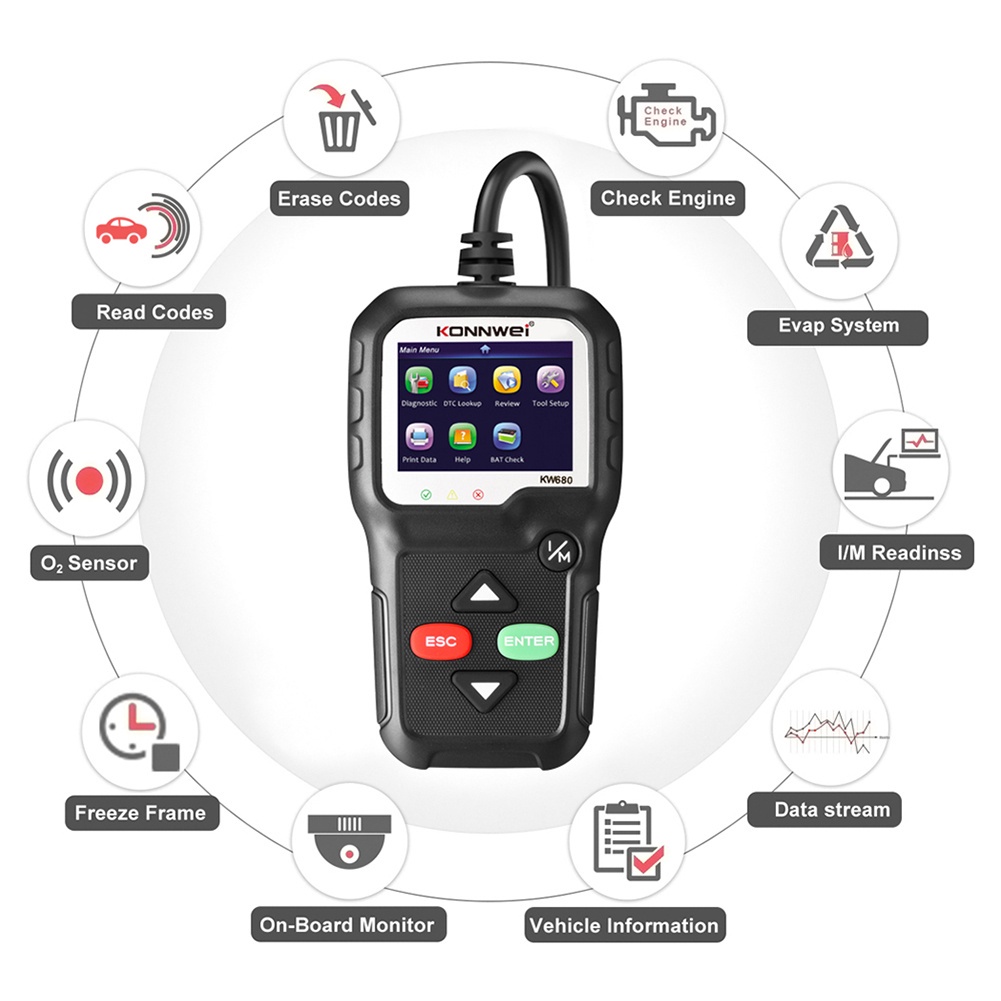 konnwei-kw680-obd2-เครื่องสแกนเนอร์อ่านโค้ดอัตโนมัติ-eobd-ผิดพลาด-รหัสข้อผิดพลาด-เครื่องมือวิเคราะห์