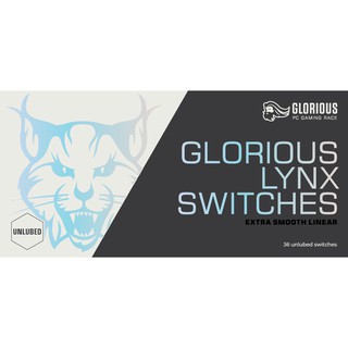 ภาพขนาดย่อของภาพหน้าปกสินค้าGlorious Lynx Switches จากร้าน pezlato บน Shopee ภาพที่ 6