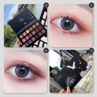 Eyeshadow Disc Powder Palette พาเลททาตา18สี