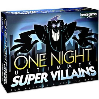 การ์ดเกม ONE NIGHT SUPER VILLAINS Board Game บอร์ดเกม เกมโค่นอำนาจ ฉบับภาษาอังกฤษ