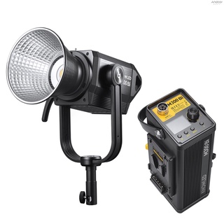 Godox M300Bi ไฟสตูดิโอ LED 330W 2800K-5600K หรี่แสงได้ 21 FX CRI96+ TLCI97+ เมาท์โบเวน รองรับแอปมือถือ 2.4G ไร้สาย