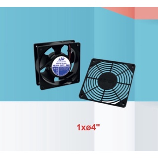 LINK FAN(พัดลมระบายอากาศพร้อมหน้ากาก) LINK รุ่น CK-80104 /Fan 1x4"(ขนาด 4 นิ้ว) HEAVY DUTY FAN เหมาะสำหรับตู้แร็ค (Rack)