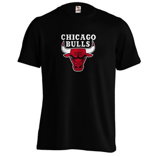 chicago เสื้อยืดผ้าฝ้าย 100% เสื้อกีฬาบาสเก็ตบอลแฟชั่นผู้ชาย