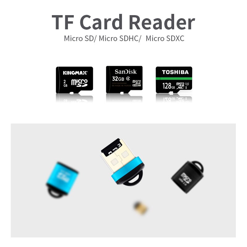 ภาพหน้าปกสินค้าAnkndo เครื่องอ่านการ์ดความจํา USB ความเร็วสูง Micro SD/TF สําหรับโทรศัพท์มือถือแล็ปท็อป จากร้าน ankndo.th บน Shopee