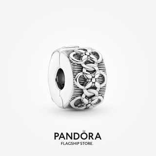 Pandora จี้คลิป รูปดอกไม้ DIY สําหรับของขวัญวันเกิด p825