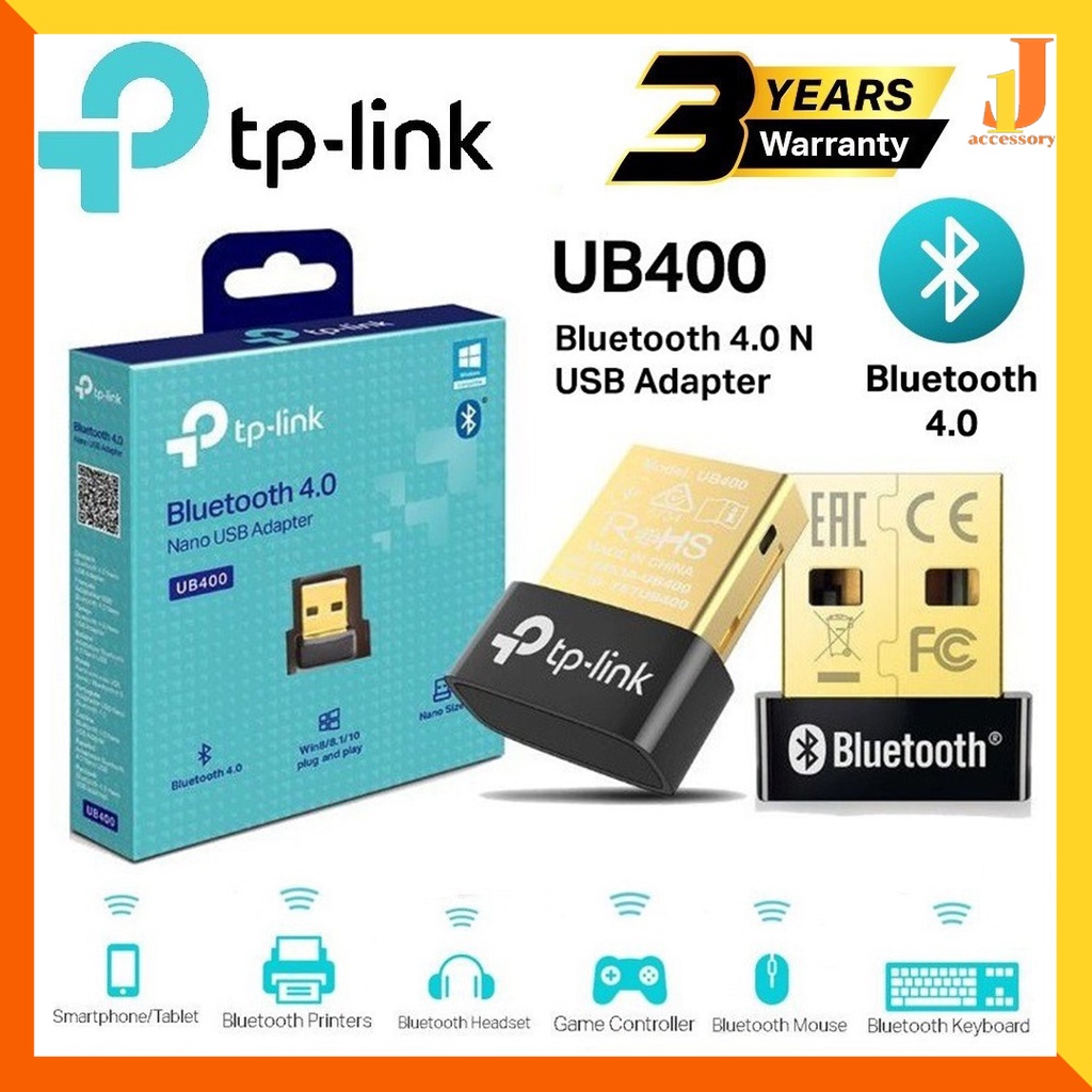 ตัวรับสัญญาณบลูทูธ ราคาถูกๆ TP-LINK UB400 BLUETOOTH 4.0 / UB500 BT 5.3 ...