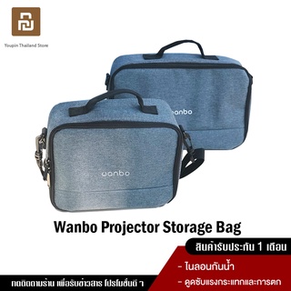 สินค้า Wanbo Projector Storage bag กระเป๋าเคสโปรเจคเตอร์สําหรับ Wanbo X1 / X1 Pro / T2 MAX Free / T4 / T6 Max เหมาะกับการพกพาเดินทางพร้อมสายคล้องปรับได้ / อุปกรณ์เสริม Wanbo Major Mini Projectors