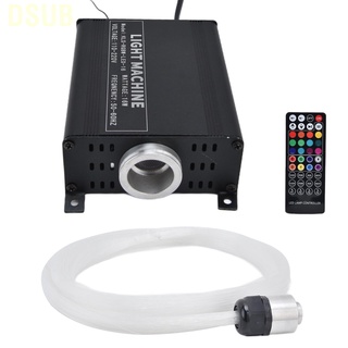 Dsub RGBW Fiber Optic Light with 40 Key Remote Control Star Ceiling Lamp Kit for KTV Bar Interior Decoration 100-240V