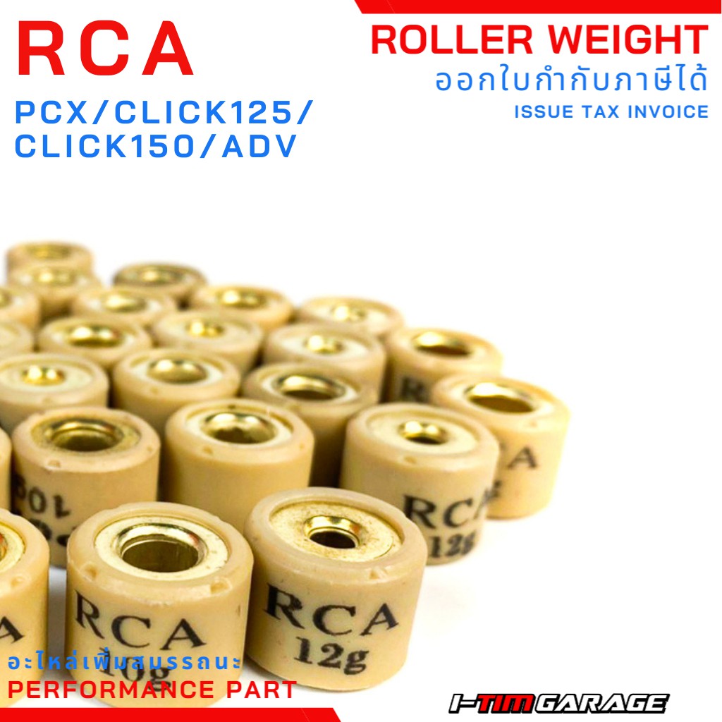 ภาพหน้าปกสินค้า(RCA-PCX) เม็ดแต่ง RCA ตรงรุ่น PCX/CLICK125/CLICK150/ADV จากร้าน itimgarage บน Shopee