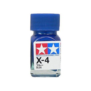 สีทามิย่าสูตรอีนาเมล Enamel X4 Blue 10ml