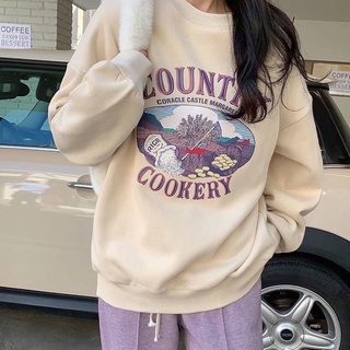 🔥🔥พร้อมส่ง🔥🔥 ❄เสื้อสเวตเตอร์เกาหลี Country Cookery