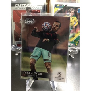 2020-21 Topps Stadium Club Chrome UEFA Champions League Soccer Cards Liverpool