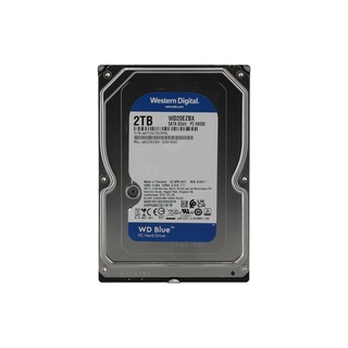 WD 2 TB HDD ฮาร์ดดิส BLUE (7200RPM, 256MB,SATA-3, WD20EZBX)