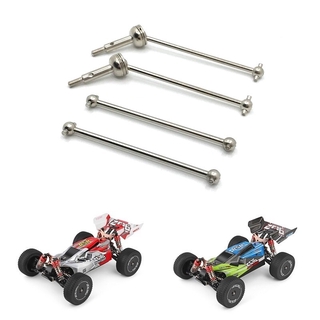 สำหรับ Wltoys 144001 1/14 RC Drift Racing รถอะไหล่อุปกรณ์เสริม 4Pcs ด้านหน้า CVD Universal Drive Shaft &amp; กระดูกสุนัขด้านหลัง