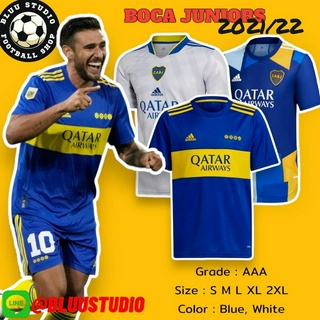 💥SALE‼ เสื้อบอลทีม โบค่าจูเนียร์ เหย้า เยือน ชุดที่3 ปี 2021/22 เกรด(AAA) Boca Juniors Home Away Third Jersey 21/22